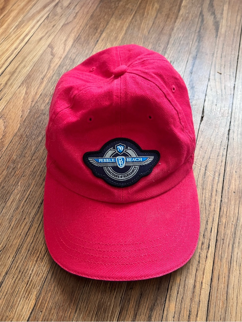 2021 Pebble Beach Concours d'Elegance 70th Anniversary baseball cap
